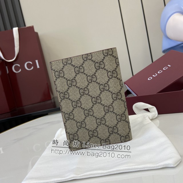 Gucci專櫃古馳最新款飾小狗細節GG迷你錢包 jh2024型號：810072